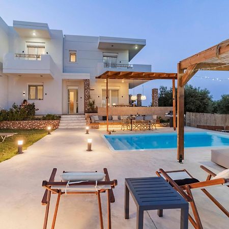 Villa Tranquility Psinthos Bagian luar foto